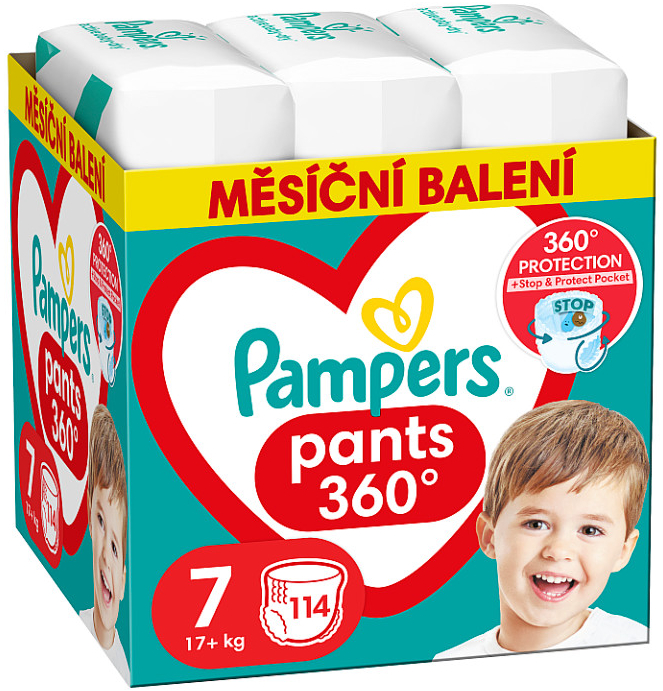 Pampers Pants 7 114 ks