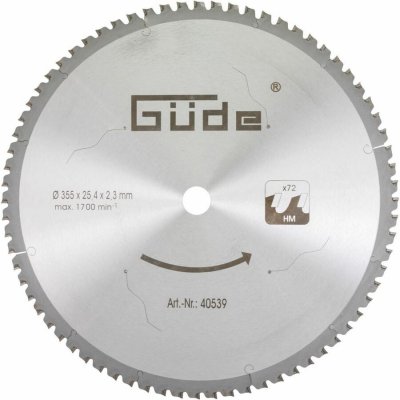 Güde Pilový kotouč k pile GMK 350 T 40539 – Hledejceny.cz