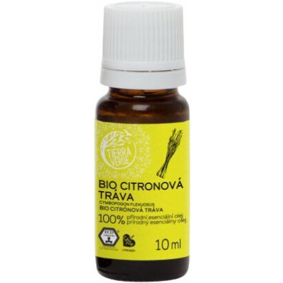 TIERRA VERDE Esenciální olej BIO Citronová tráva 10 ml – Sleviste.cz