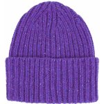 Vlnka Vlněná čepice s hedvábím Gheppio fialová – Zboží Dáma