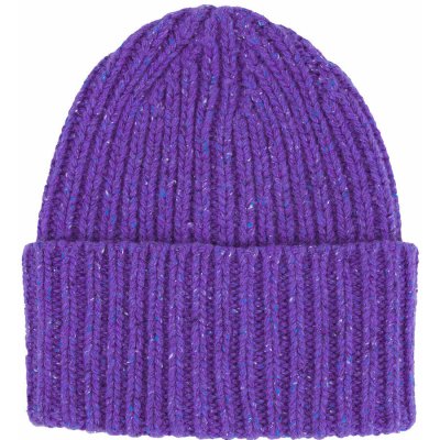 Vlnka Vlněná čepice s hedvábím Gheppio fialová – Zboží Dáma