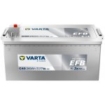 Varta Promotive EFB 12V 240Ah 1200A 740 500 120 – Zboží Mobilmania