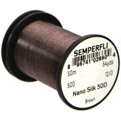 Semperfli Nit Nano Silk 50D 12/0 Brown – Hledejceny.cz