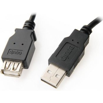 Equip 128851 USB 2.0 prodlužovací kabel AM-AF 3m, černý