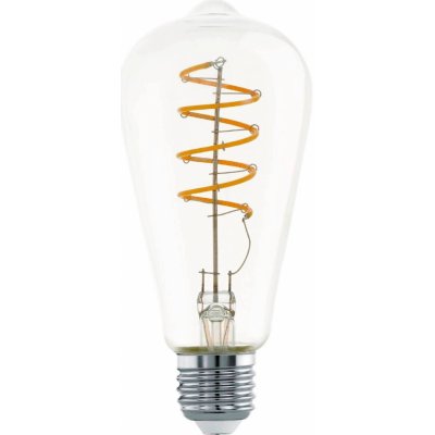 Eglo 110074 Retro Spiral Bulb LED retro dekorativní žárovka E27, 4,5W, 2700K, ST64