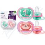 Avent Philips šidítko Ultra Air Deco girl SCF349/12 2 ks – Sleviste.cz