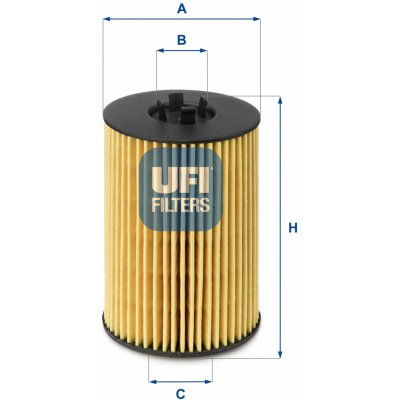 UFI Olejový filtr 25.144.00 – Zboží Mobilmania