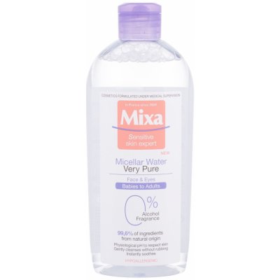 Mixa Cleansing Micellar Water Optimal Tolerance micelární voda 400 ml