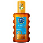 Nivea Sun Protect & Bronze Sun Spray intenzivní sprej na opalování SPF30 200 ml – Zboží Mobilmania