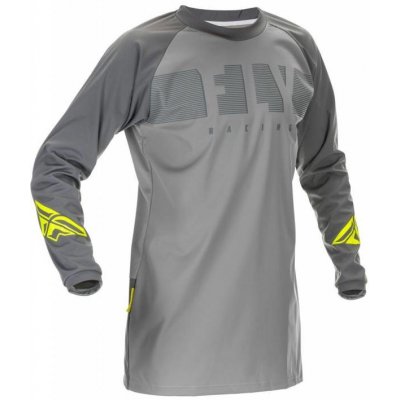 Fly Racing Windproof 2022 šedý hi-vis | Zboží Auto