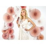 PartyDeco ŠERPA Team bride bílá s nápisem z růžového zlata – Hledejceny.cz