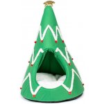 Duvo+ Stan Vianočný domček pre mačky 43 x 43 x 70 cm – Zbozi.Blesk.cz