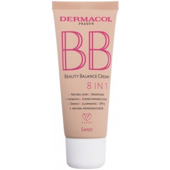 Dermacol Beauty Balance BB krém s hydratačním účinkem SPF15 4 Sand 30 ml