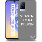 Pouzdro Picasee silikonové Vivo V21 5G - Vlastní design/motiv čiré – Zbozi.Blesk.cz