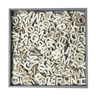 Knorr Písmena - mix dřevěných dekorací č.99 – Zbozi.Blesk.cz