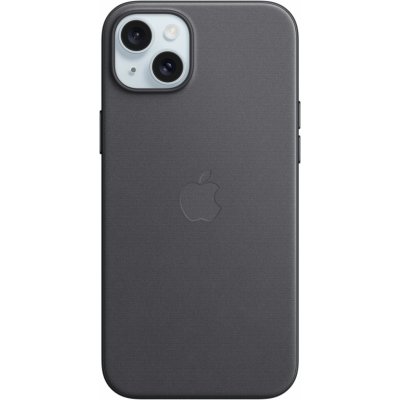 Apple z tkaniny FineWoven s MagSafe na iPhone 15 Plus, černé MT423ZM/A – Zboží Živě
