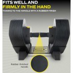 TUNTURI MX85 Select Nastavitelná činka 5,6 - 38,6 kg – Zboží Mobilmania