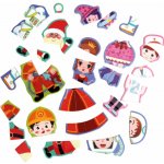 Bino magnetické puzzle Postavičky – Zboží Mobilmania