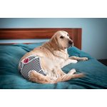 Vsepropejska Marine hárací kalhotky pro psa Černá 26 - 32 – Hledejceny.cz