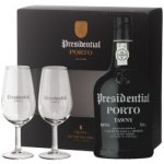 Porto Presidential Tawny 19% 0,75 l (dárkové balení 2 sklenice) – Sleviste.cz