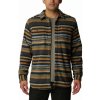 Pánská Košile Columbia Flare Gun™ fleece over shirt 1866624018 shark/surfcrest/stripe print