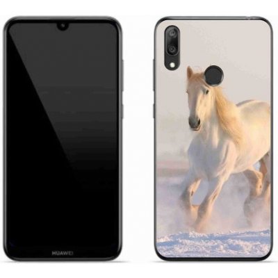 mmCase gelový kryt Huawei Y7 (2019) - kůň ve sněhu – Sleviste.cz