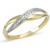 Prsteny Lillian Vassago Zlatý prsten se zirkony LLV46 GR026