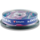 Verbatim DVD+R 4,7GB 16x, Advanced AZO+, cakebox, 10ks (43498)