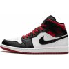 Skate boty Air Jordan Jordan 1 Mid Black Toe White Gym Red