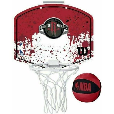 Wilson NBA Team Mini Hoop Houston Rockets – Zbozi.Blesk.cz