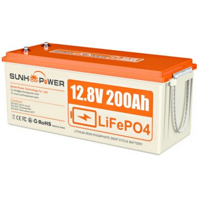 SUN POWER LiFePo4 12V 200Ah – Zboží Mobilmania