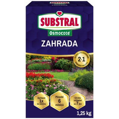 SUBSTRAL Osmocote pro zahradu 2v1 1,25 kg – Zbozi.Blesk.cz