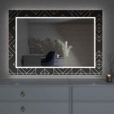 Artalo LED zrcadlo s dekorem D10 50 x 50 cm – Hledejceny.cz