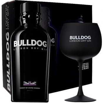 Bulldog Gin 40% 0,7 l (dárkové balení 1 sklenice)