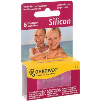 OHROPAX Chránič sluchu silicon 6 ks