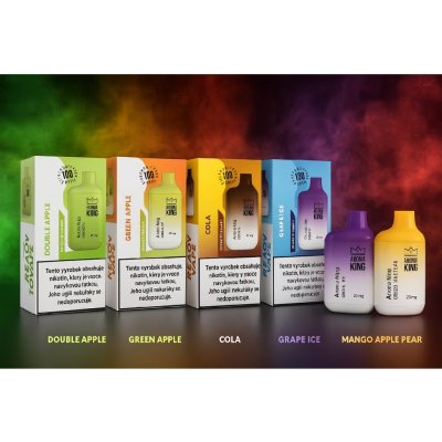 Aroma King Mini Mix příchutí 20 mg 700 potáhnutí 10 ks – Zboží Dáma