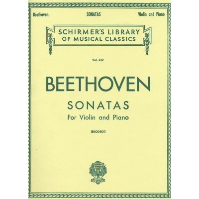 Ludwig van Beethoven Sonatas For Violin And Piano noty na housle – Zbozi.Blesk.cz