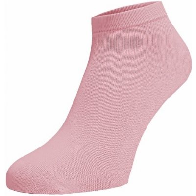 Kotníkové ponožky Bavlna Světlé růžová – Zboží Dáma