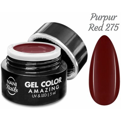 NANI UV gel Amazing Line Purpur Red 5 ml – Zboží Dáma