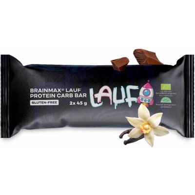 BrainMax LAUF Protein Carb Bar BIO 2 x 45 g – Zboží Dáma