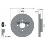 92096203 TEXTAR Brzdový kotouč | Zboží Auto