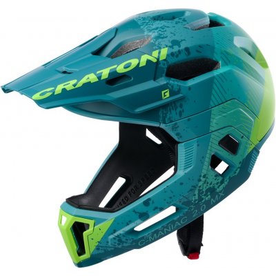 Cratoni C-Maniac 2.0 MX petrol-green matt 2024 – Hledejceny.cz