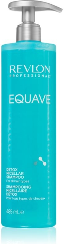 Revlon Professional Equave Detox Micellar Shampoo micelární šampon s detoxikačním účinkem pro všechny typy vlasů 485 ml