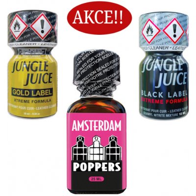 Jungle Juice Poppers Amsterdam mix pack 3 x 24 ml – Zboží Dáma