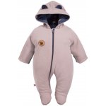 EEVI Kojenecký fleecový overal RUN&FUN béžový – Zboží Dáma