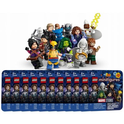 LEGO® Minifigurky 71039 Studio Marvel – 2. série 12 ks – Hledejceny.cz