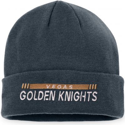 Fanatics Zimní čepice Vegas Golden Knights Authentic Pro Game & Train Cuffed Knit Black – Hledejceny.cz