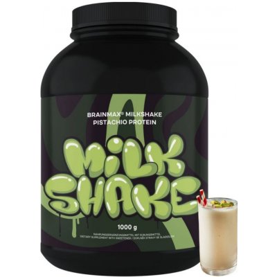 BrainMax Milkshake Whey Protein, 1000 g – Zboží Dáma