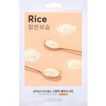 Missha Plátýnková pleťová maska Airy Fit Sheet Mask Rice - 19 g 1 ks – Zboží Dáma