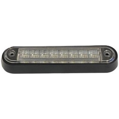 KAMAR LED boční obrysové světlo BÍLÉ, 0,8W, 8xLED, 12/24V, IP67, uchycení šrouby [L1312] – Hledejceny.cz